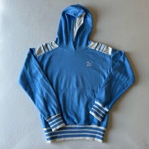 Puma Light Blue Pullover Hoodie